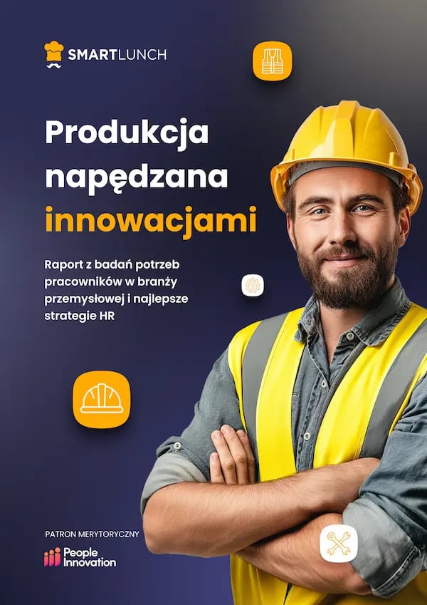 Okładka raportu "Produkcja napędzana innowacjami"