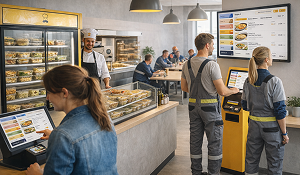 employees-eat-in-the-canteen